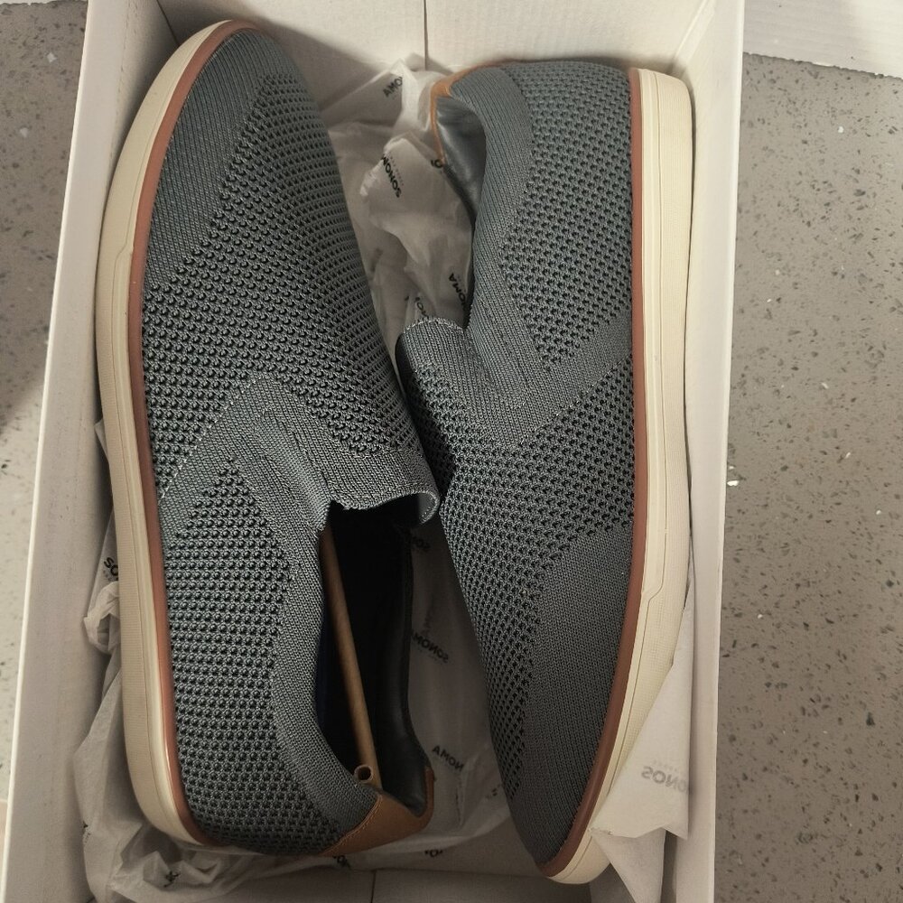 Sonoma Ortholite Eco Dewitt Shoes-Size 12 Wide-Grey-Brand New